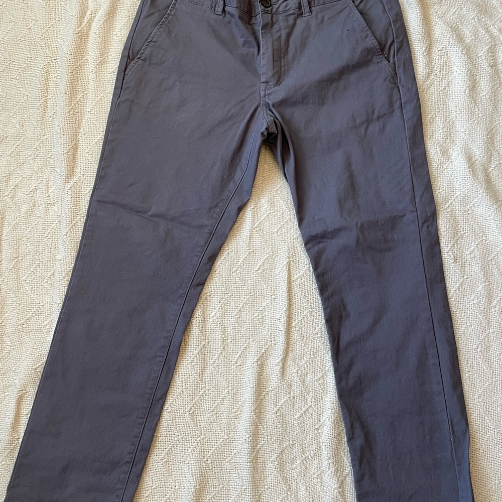 Flag & Anthem Dry Goods Men’s 34x30 Gray Chino Pants Straight Leg Never Worn